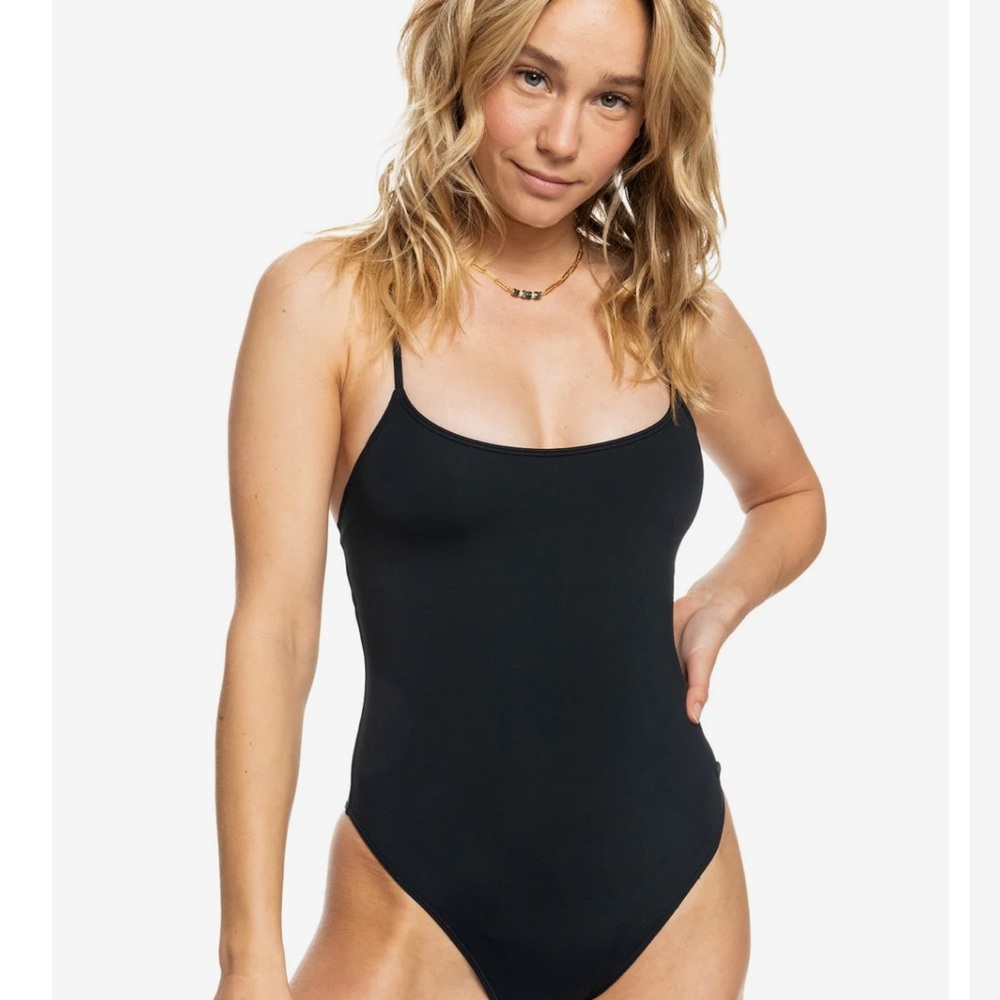 Roxy beach classics strappy one piece swimsuit- Small